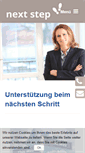 Mobile Screenshot of coaching-next-step.de